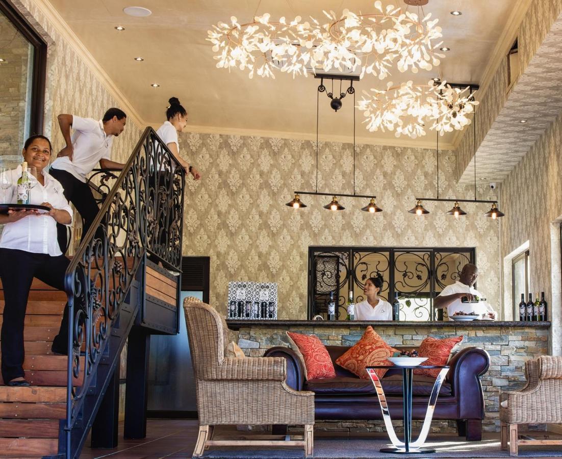 Alluvia Boutique Winery & Luxury Accommodation 斯泰伦博斯 外观 照片 The Coffee Shop