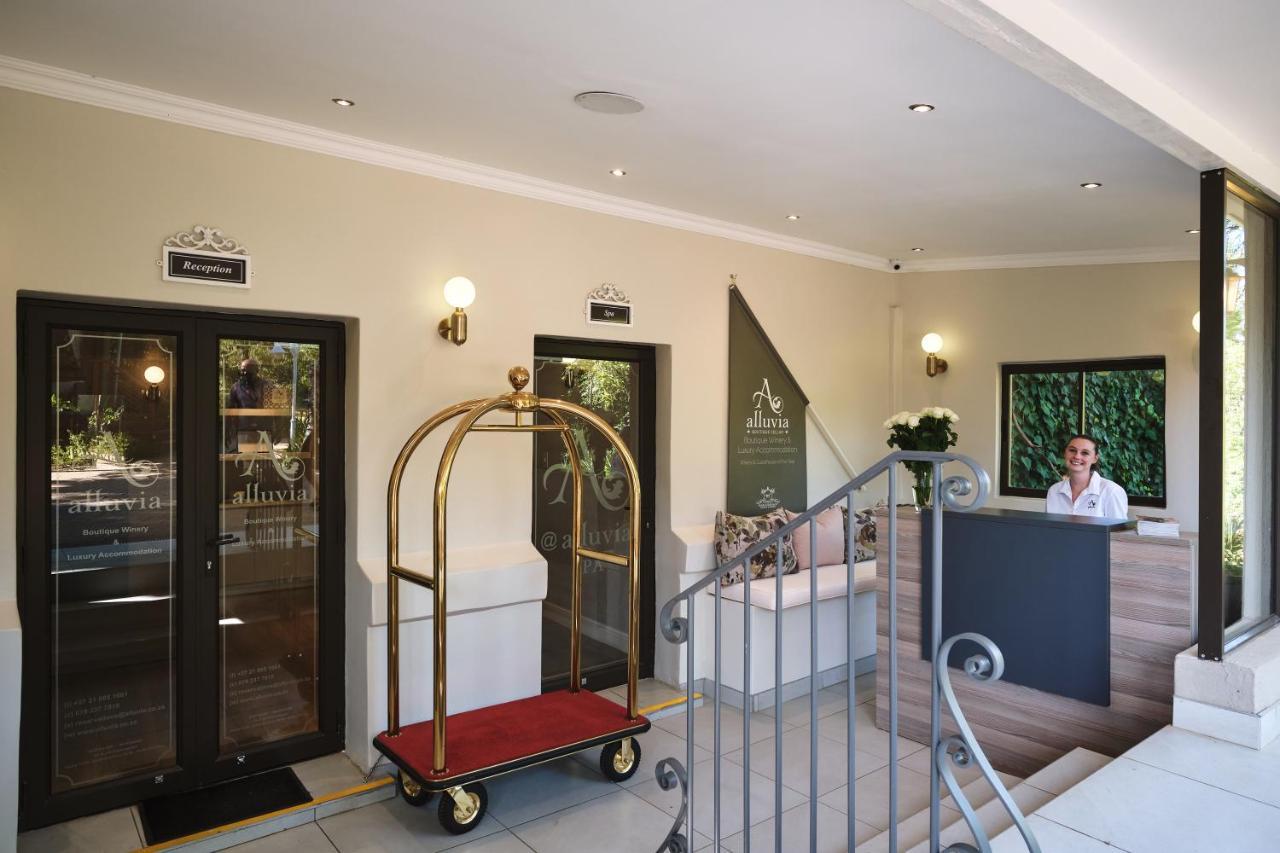 Alluvia Boutique Winery & Luxury Accommodation 斯泰伦博斯 外观 照片